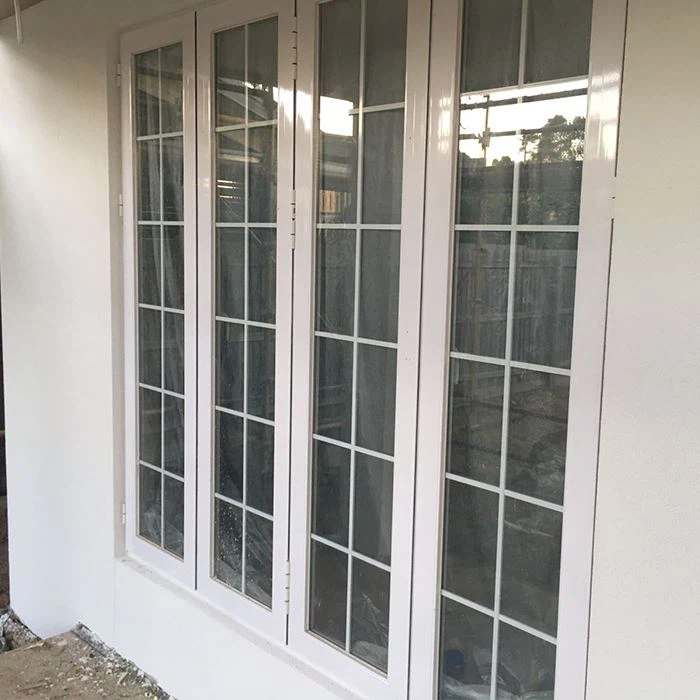 White Aluminium French Doors